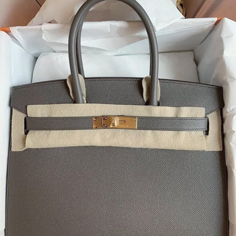 Birkin 30 Sellier Etain Epsom