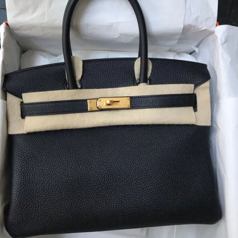 Birkin 30 Black Togo