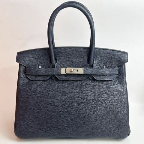 Birkin 30 Blue Nuit Togo