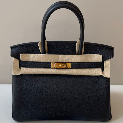 Birkin 30 Black Togo