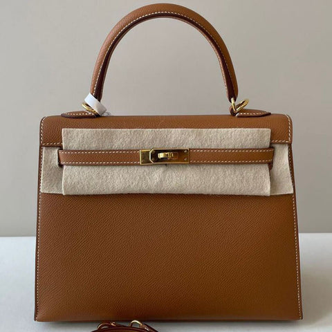 Kelly 25 Sellier Gold Epsom