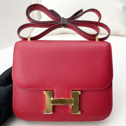 Constance 18 Rouge Casaque Epsom