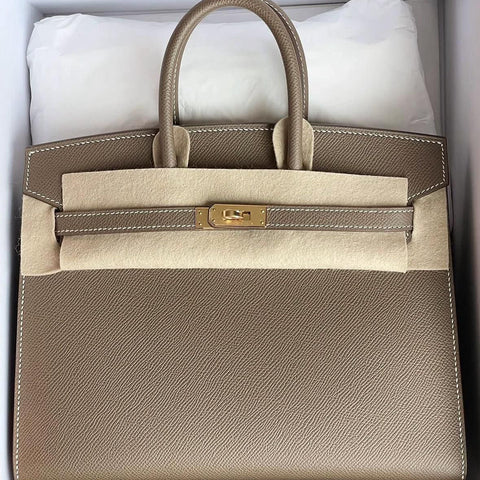 Birkin 25 Sellier Etoupe Epsom