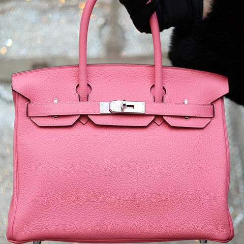 Birkin 30 Rose Azalee Clemence
