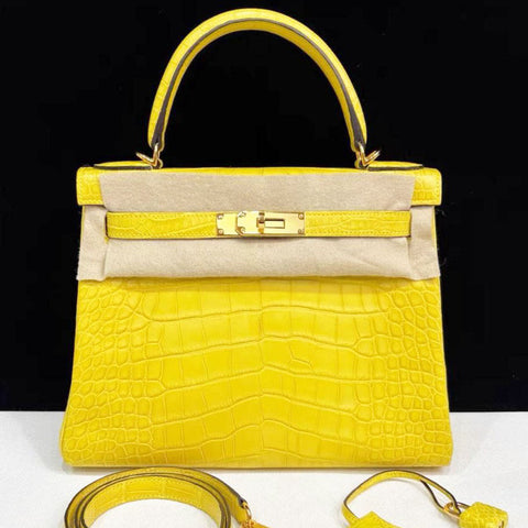 Kelly 28 Mimosa Matte Alligator