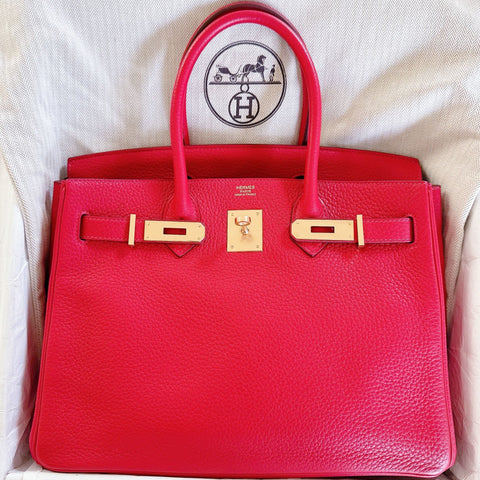 Birkin 30 Rouge Casaque Clemenc