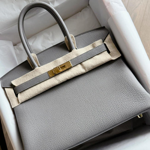 Birkin 30 Gris Meyer Togo