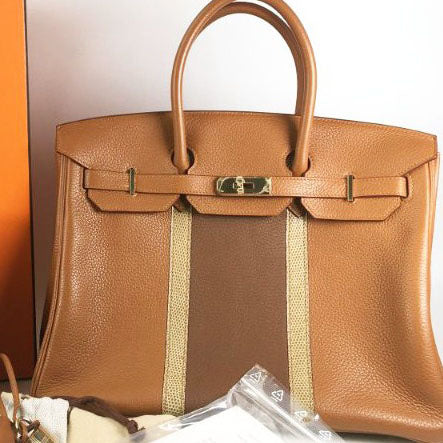 Birkin 35 Club Gold Clemence