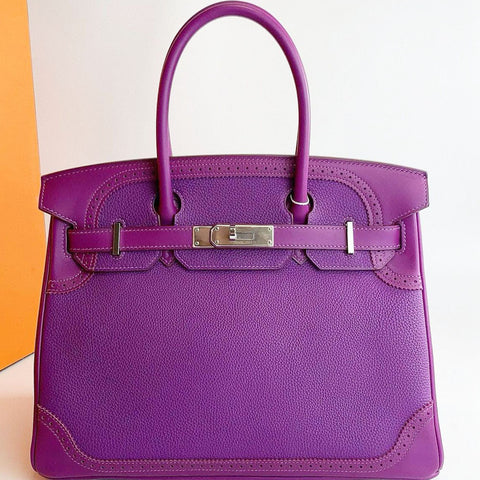 Birkin 30 Ghillies Anemone Togo