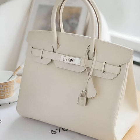 Birkin 30 Craie Epsom
