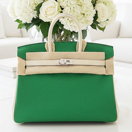 Birkin 25 Bamboo/Craie Swift