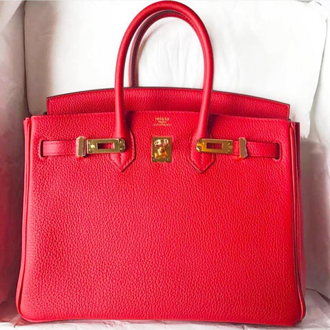 Birkin 25 Geranium Togo