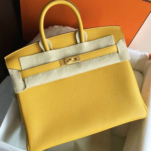 Birkin 25 Jaune Ambre Togo