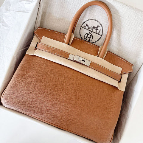 Birkin 30 Gold Clemence