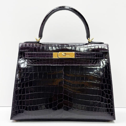 Kelly 28 Sellier Prunoir Shiny Niloticus