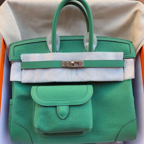 Birkin 25 Cargo Vert Vertigo