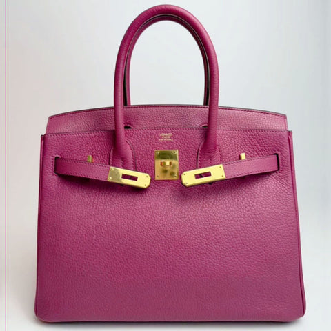 Birkin 30 Bois de Rose Fjord