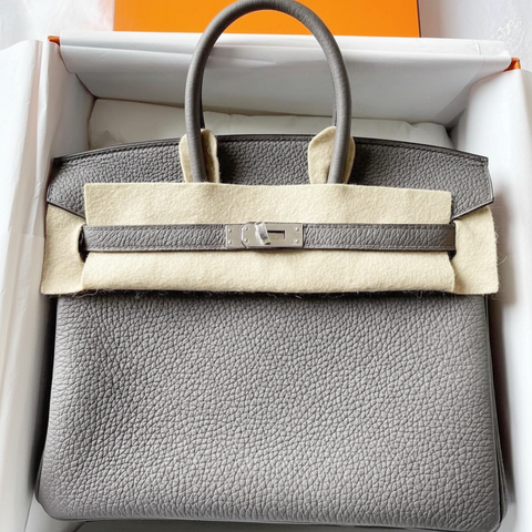 Birkin 25 Etain Togo
