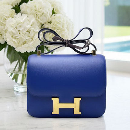 Constance 24 Blue Electric Epsom