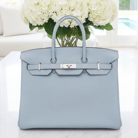 Birkin 35 Ciel Togo