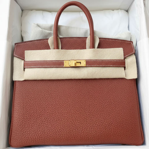 Birkin 25 Sienne Togo