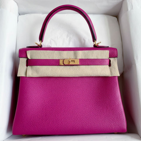 Kelly 25 Rose Pourpre Togo