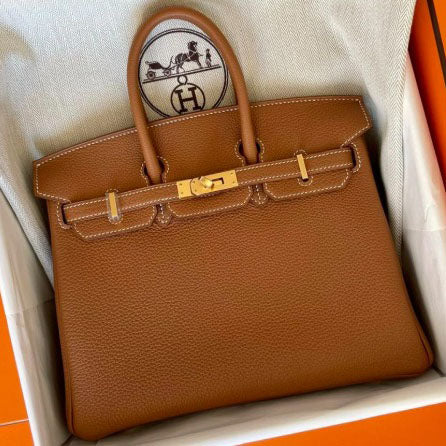 Birkin 25 Gold Togo