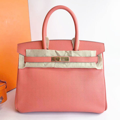 Birkin 30 Flamingo Epsom