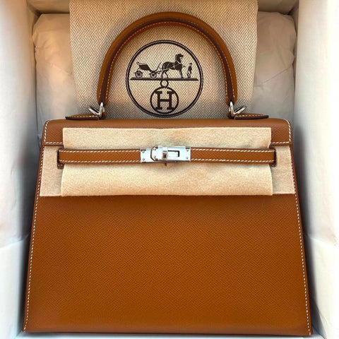 Kelly 25 Sellier Gold Epsom