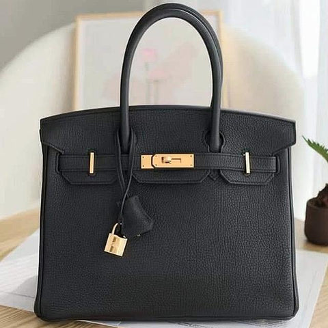 Birkin 30 Black Togo