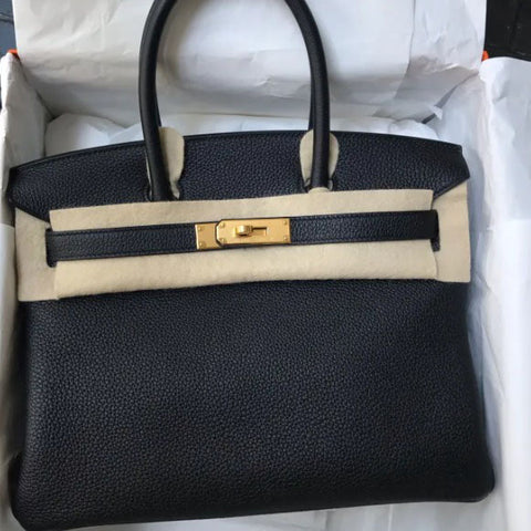 Birkin 30 Black Togo