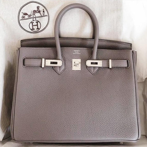 Birkin 25 Etain Togo