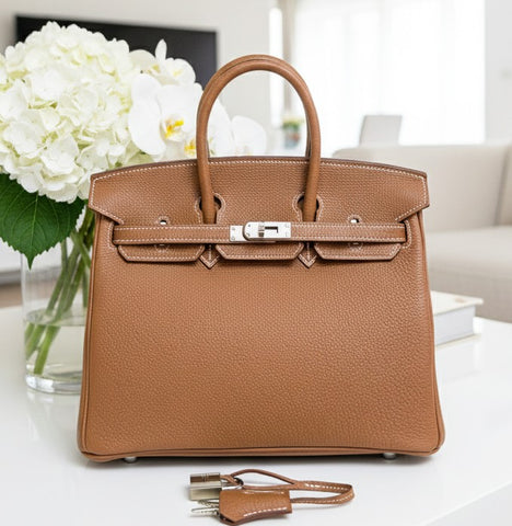 Birkin 25 Gold Togo