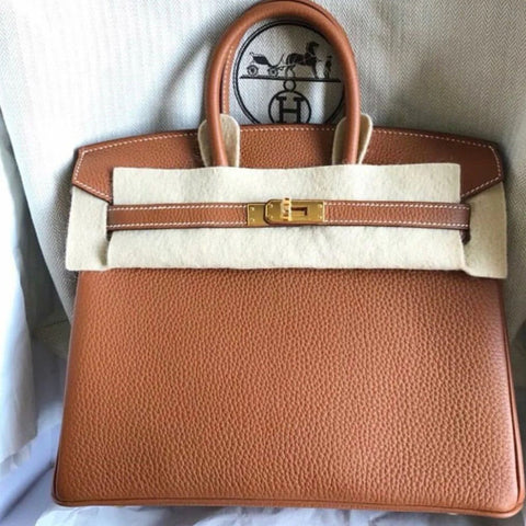 Birkin 25 Gold Togo