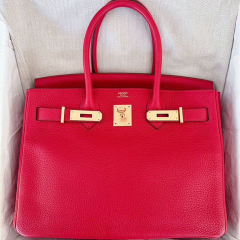 Birkin 30 Rouge Casaque Clemence