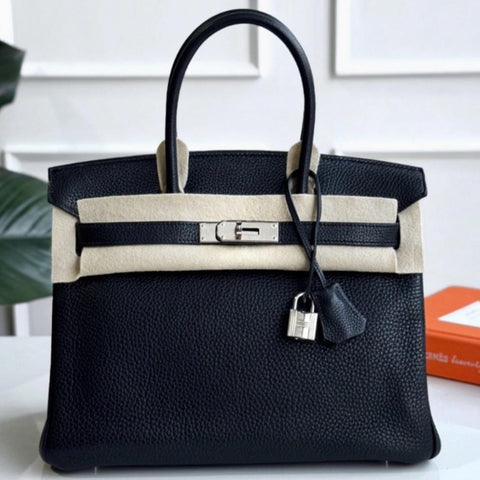 Birkin 30 Black Togo