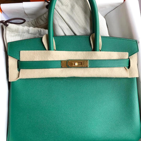 Birkin 30 Vert Vertigo Epsom