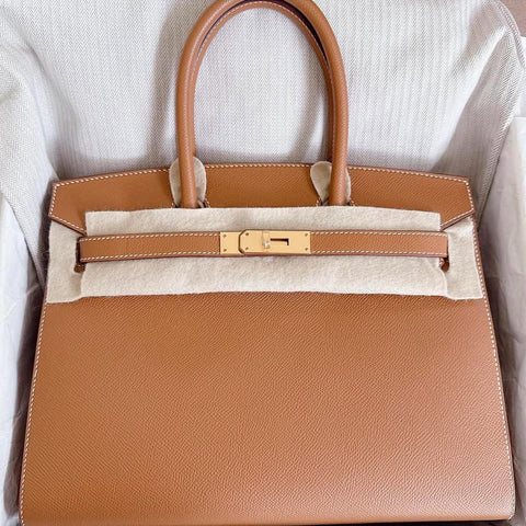 Birkin 30 Sellier Gold Epsom