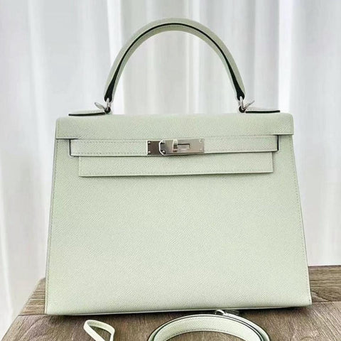 Kelly 28 Sellier Vert Fizz Epsom