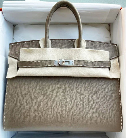 Birkin 25 Sellier Etoupe Epsom