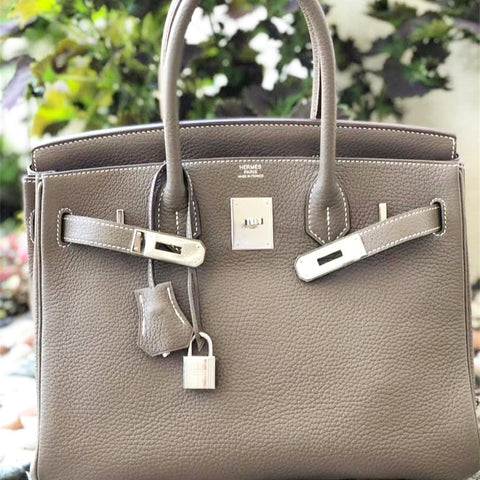 Birkin 30 Etoupe Clemence