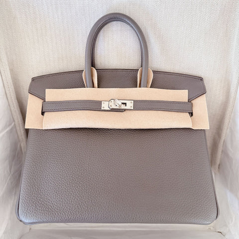 Birkin 25 Etain Togo