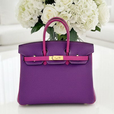 Birkin 25 Anemone/Rose Pourpre Togo