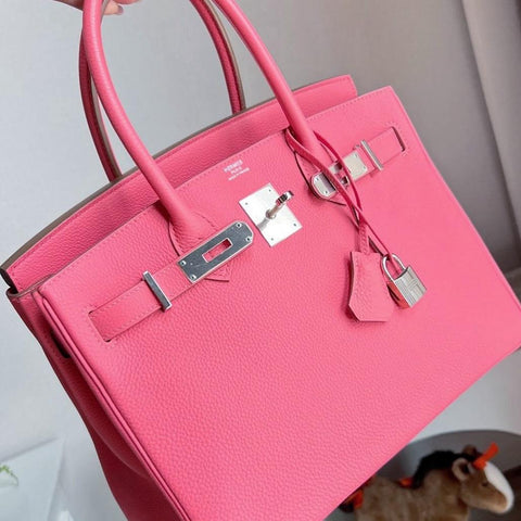 Birkin 30 Rose Lipstick Togo