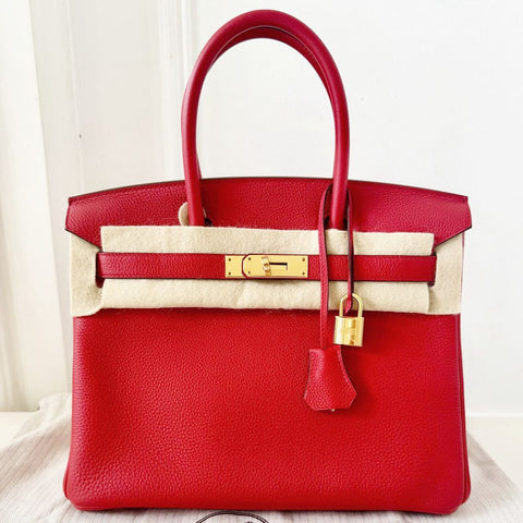 Birkin 30 Geranium Togo