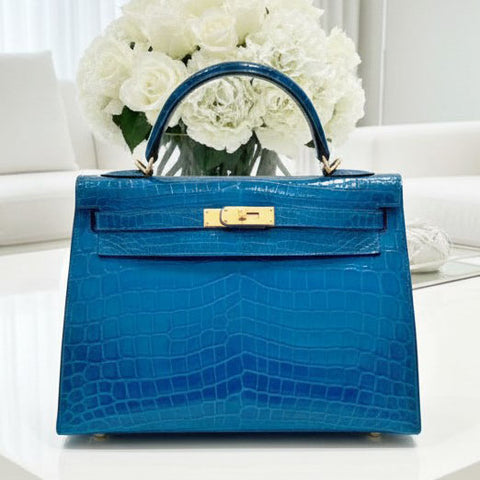 Kelly 32 Sellier Blue Izmir Shiny Niloticus