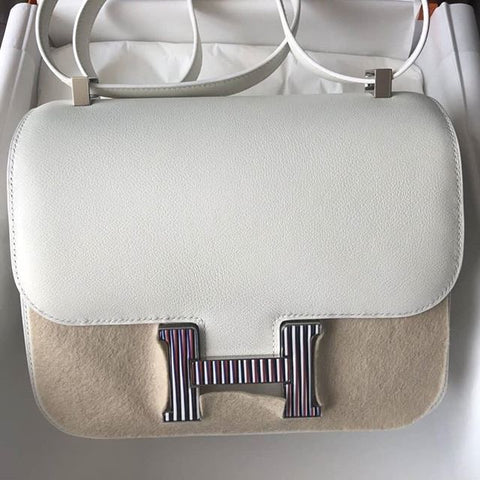 Constance 24 White Evercolor Optique Buckle