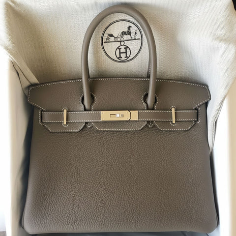 Birkin 30 Etoupe Togo