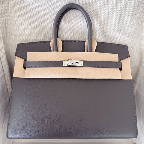 Birkin 25 Sellier Graphite Madame
