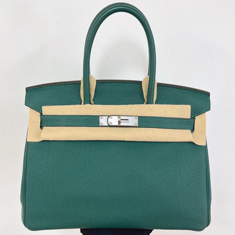 Birkin 30 Malachite Togo